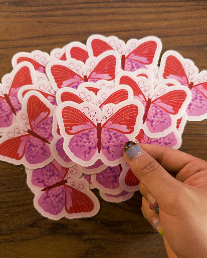 Butterfly Sticker