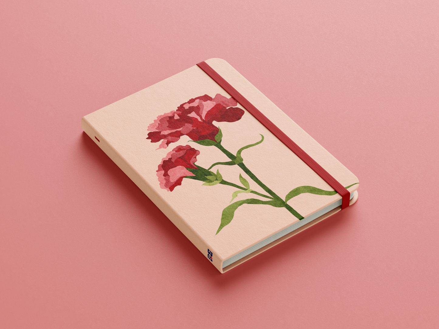 Carnation Linen Journal | January Birth Flower