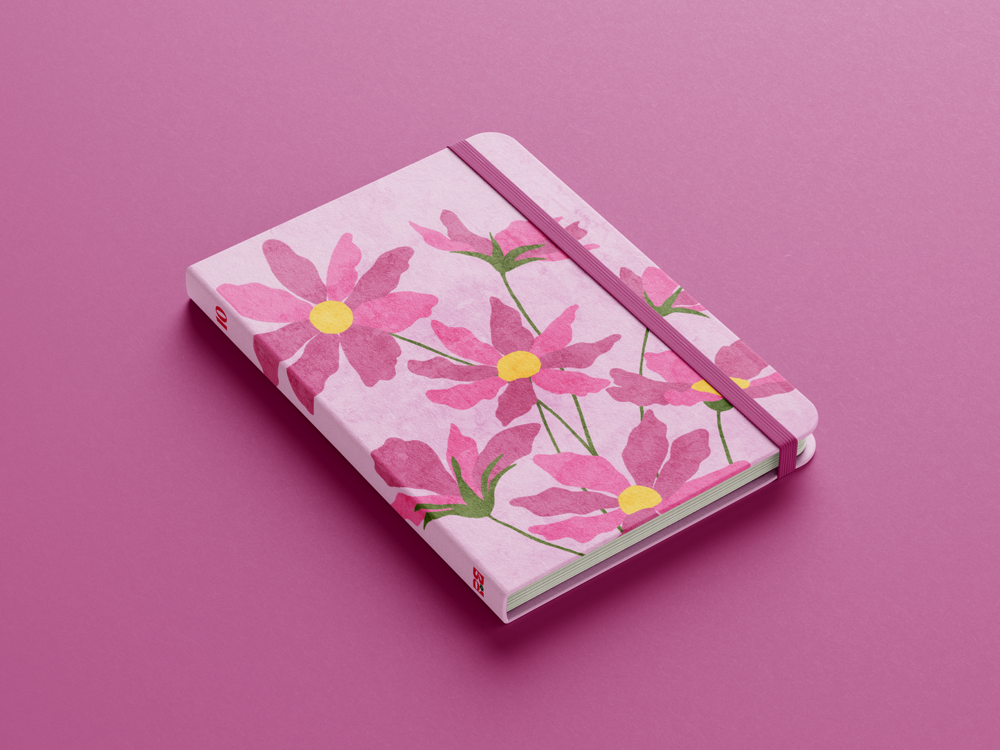 Cosmos Linen Journal | October Birth Flower