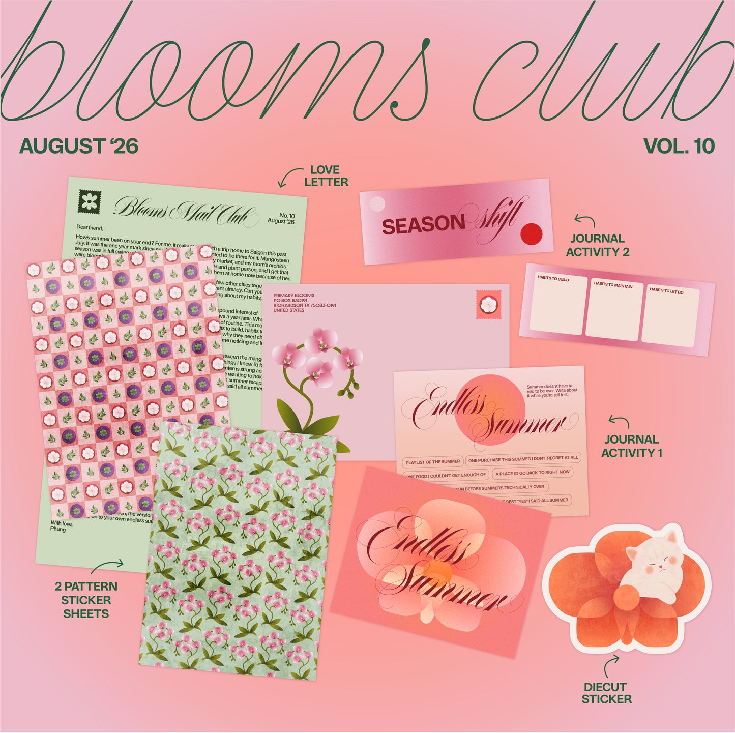 Blooms Club 4 – August 2026