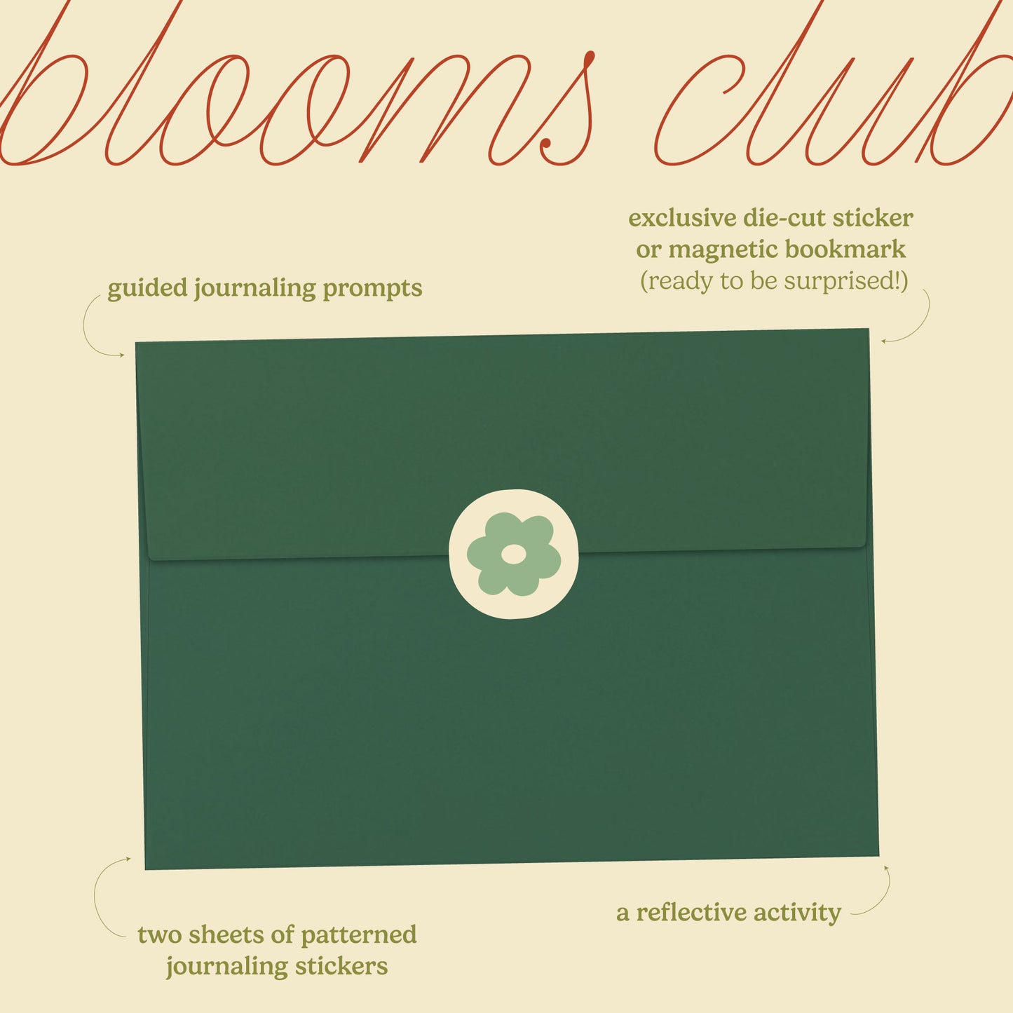 Blooms Club – a monthly snail mail club