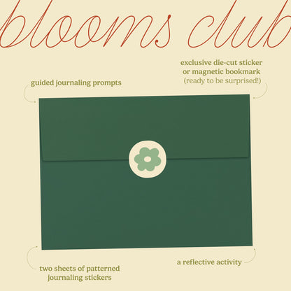 Blooms Club – a monthly snail mail club