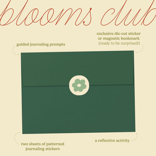 Blooms Club – a monthly snail mail club