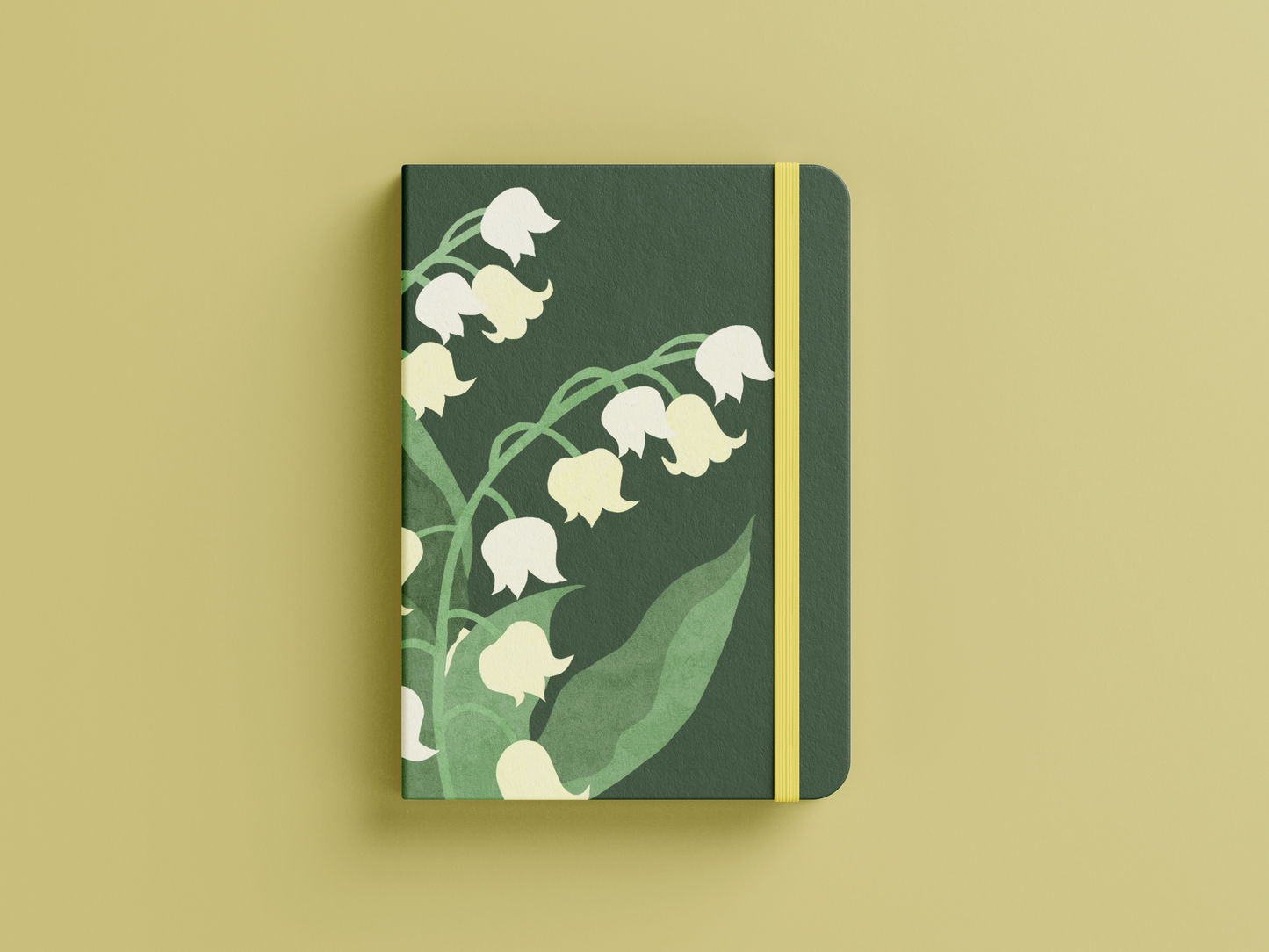 Lily of the Valley Linen Journal | May Birth Flower