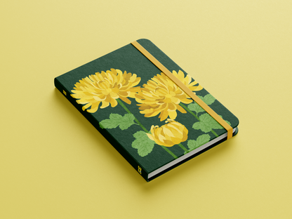 Chrysanthemum Linen Journal | November Birth Flower