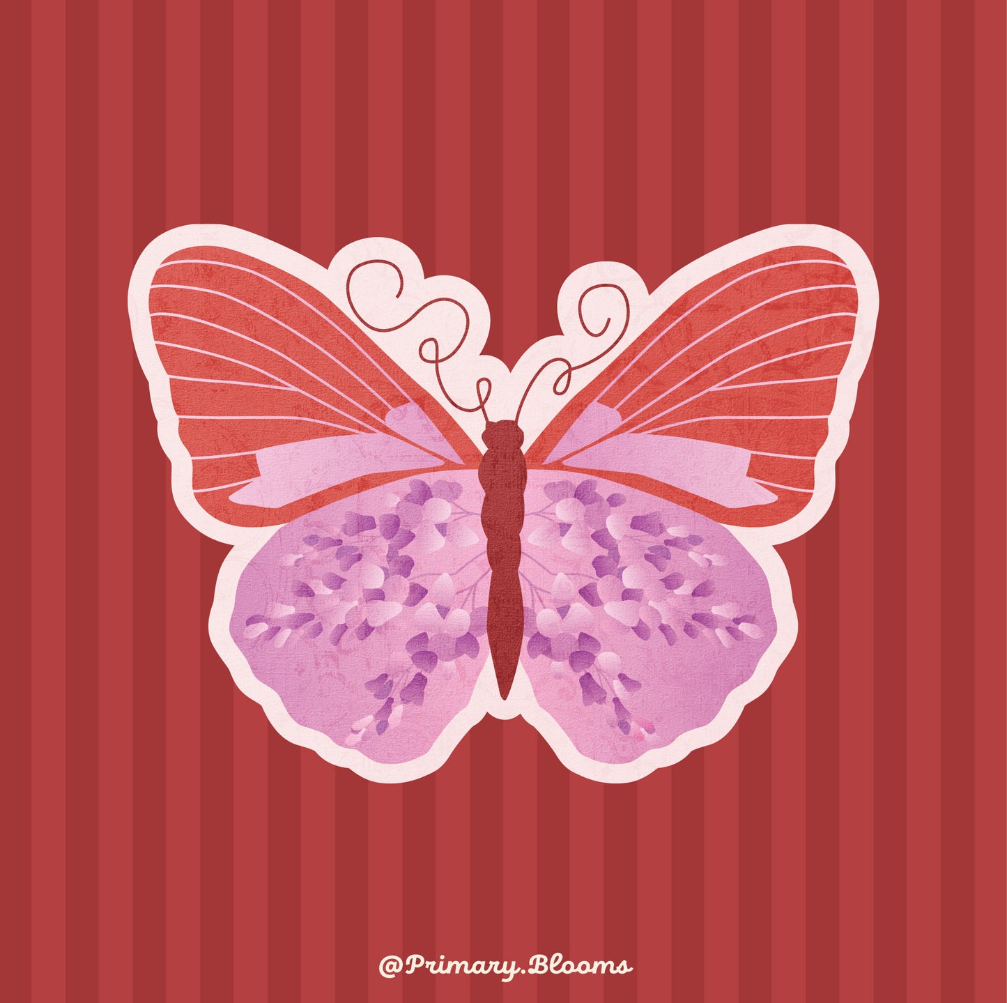 Butterfly Sticker