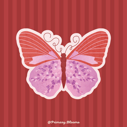 Butterfly Sticker