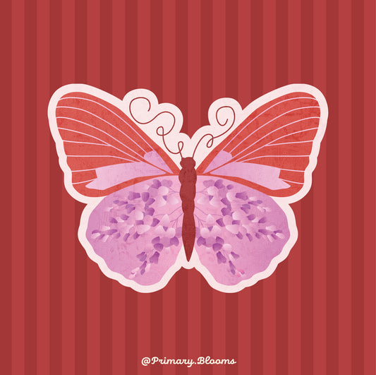 Butterfly Sticker