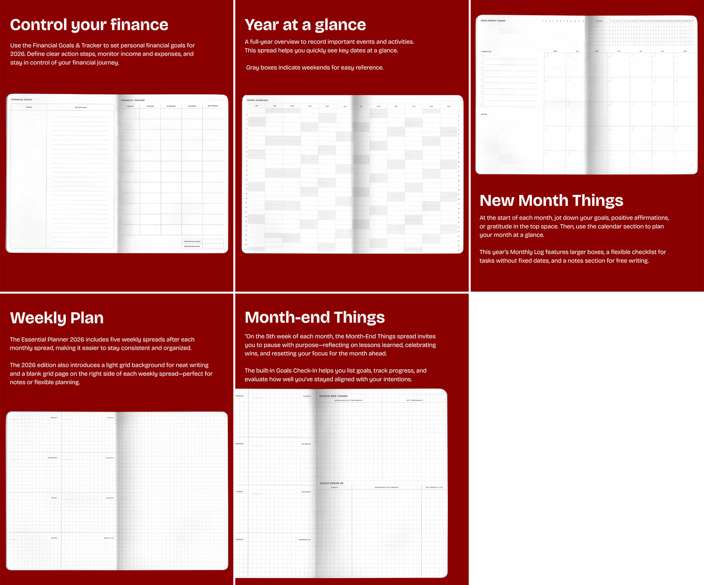 The Essential Planner 2026