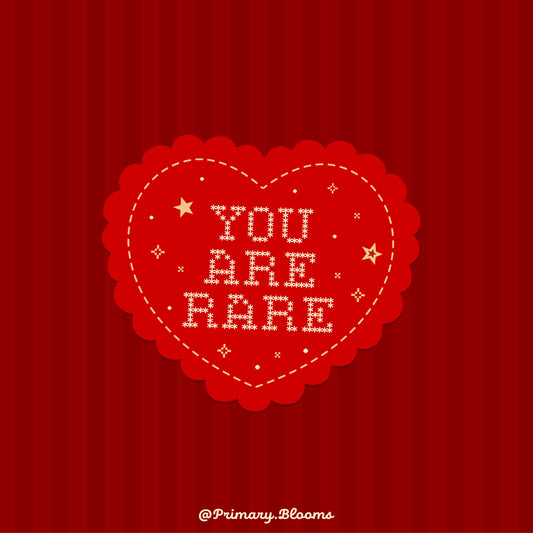 You Are Rare Sticker