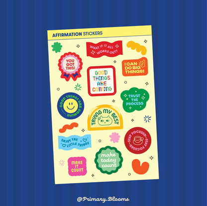 Affirmation Sticker Sheet