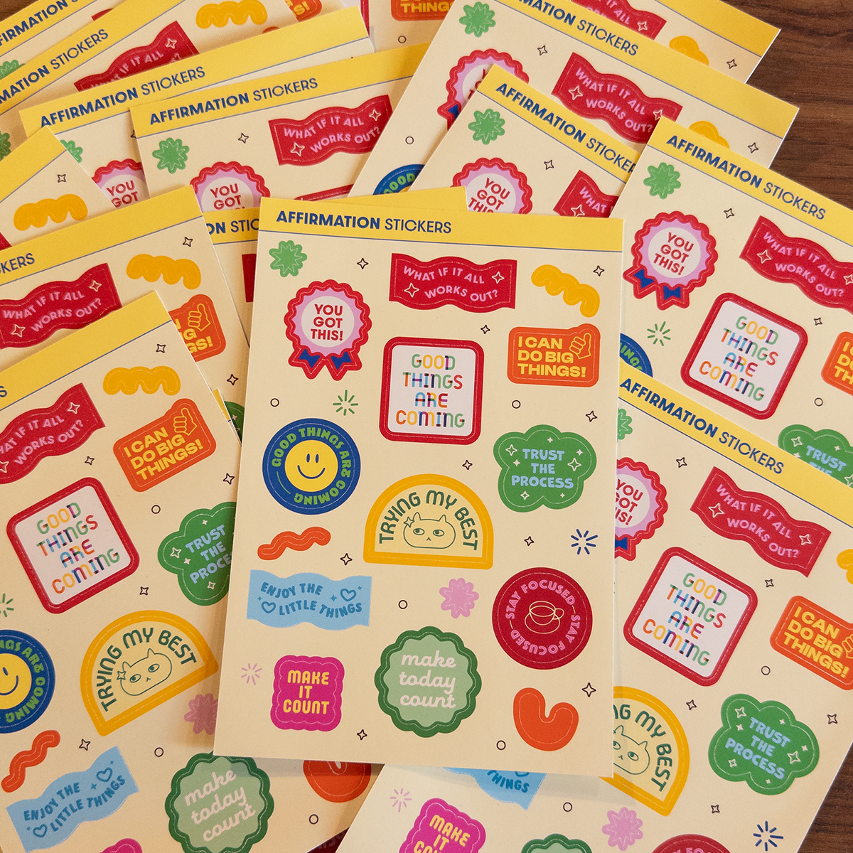 Affirmation Sticker Sheet