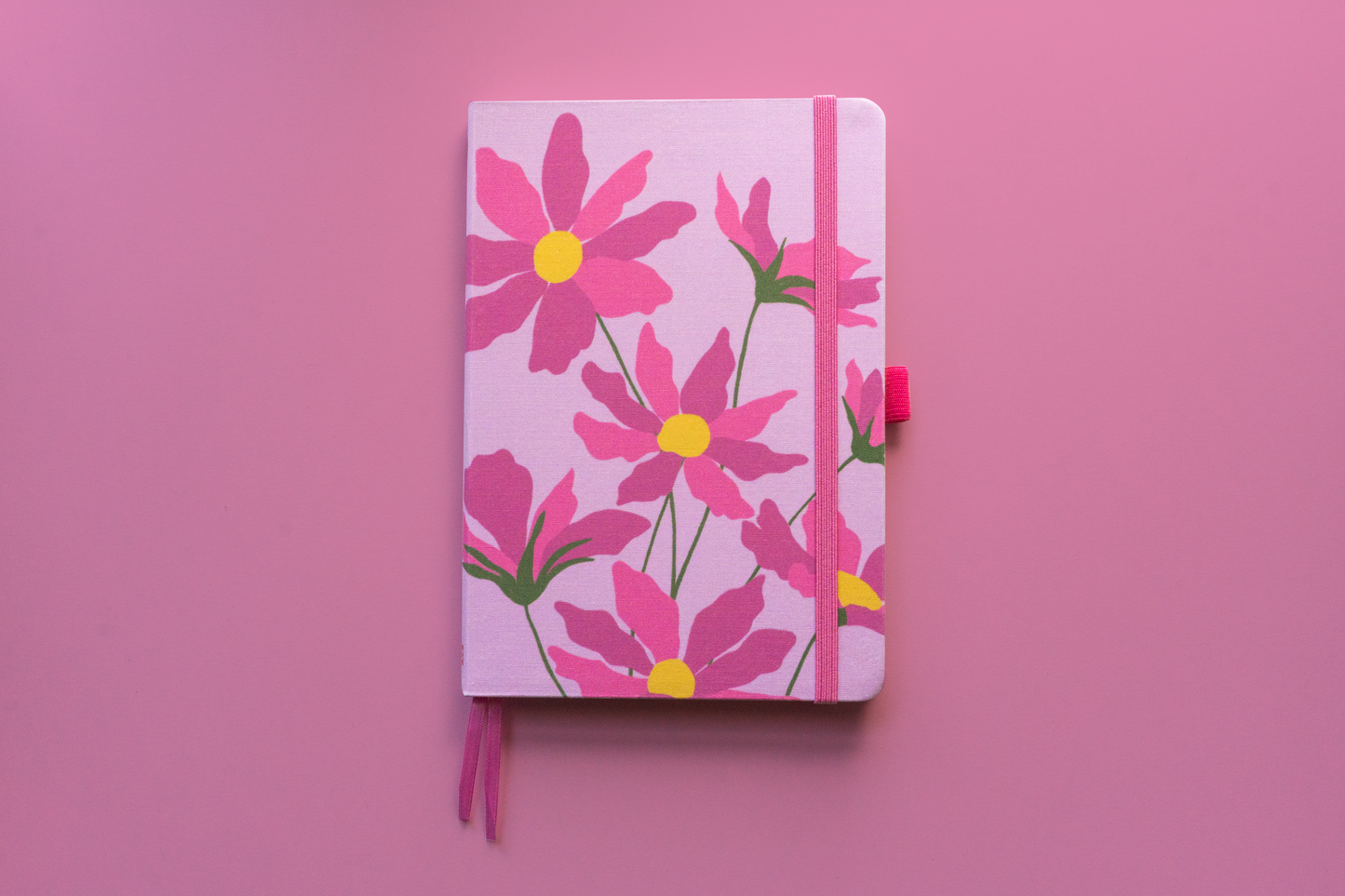 Cosmos Linen Journal | October Birth Flower