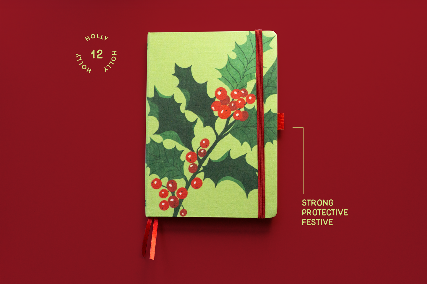 Holly | Journal en lin fleuri | PRÉCOMMANDE