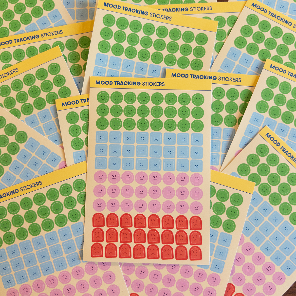 Mood Tracking Sticker Sheet