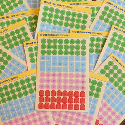 Mood Tracking Sticker Sheet