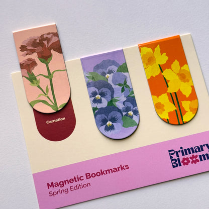 Magnetic Bookmarks | Spring Edition