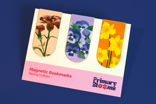 Magnetic Bookmarks | Spring Edition