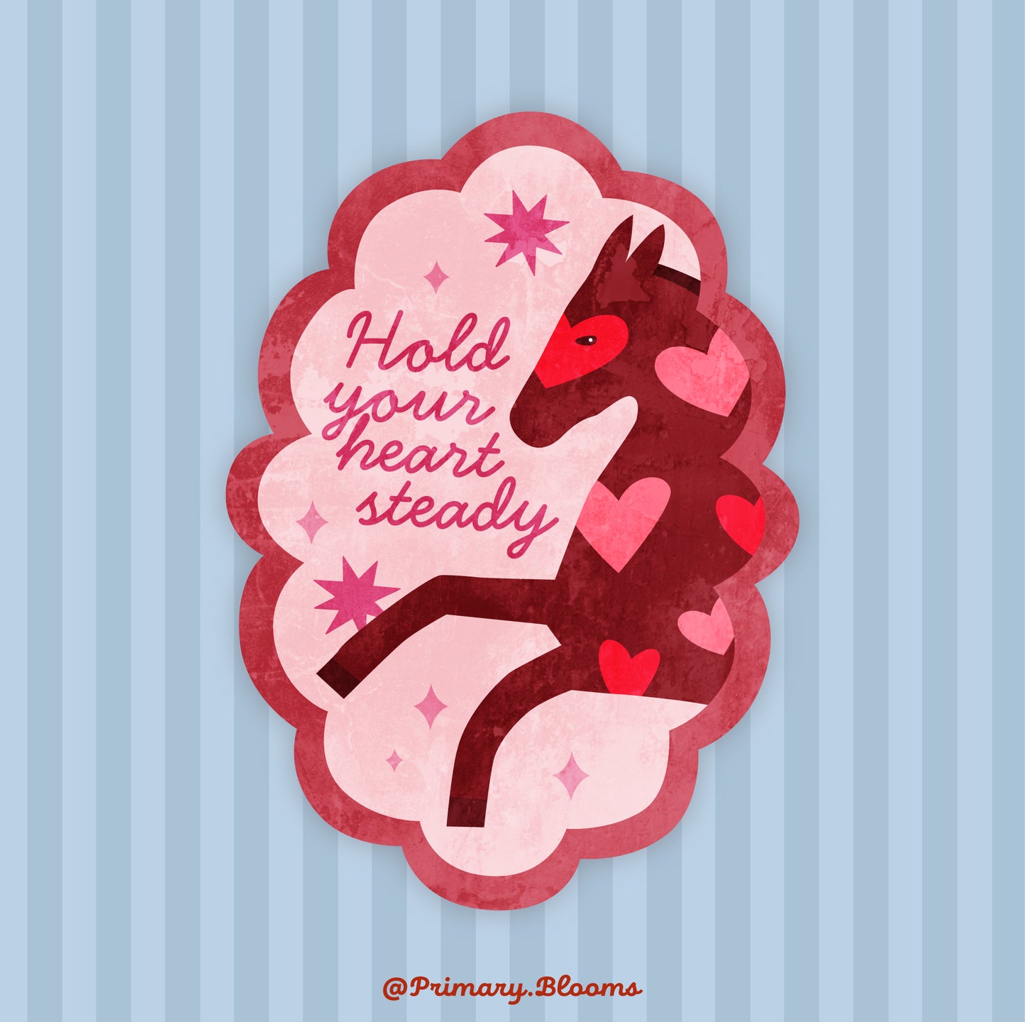 Year of The Horse Sticker