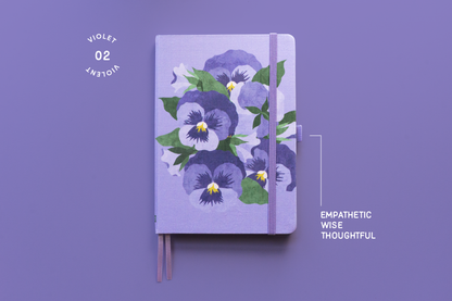 Violet Linen Journal | February Birth Flower