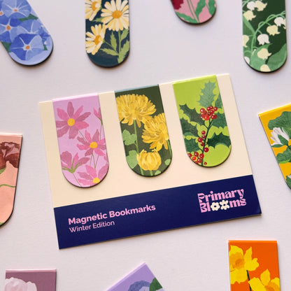 Magnetic Bookmarks | Winter Edition