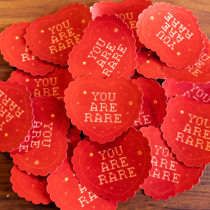 You Are Rare Sticker